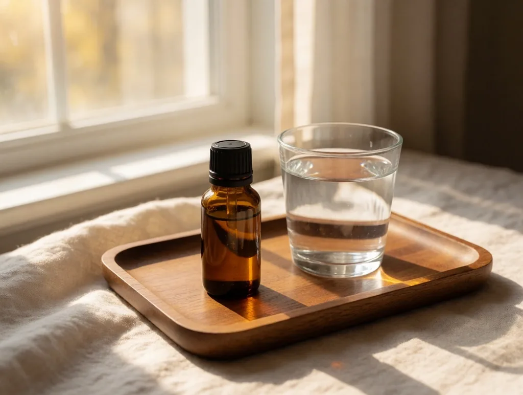 Morning supplement routine tray